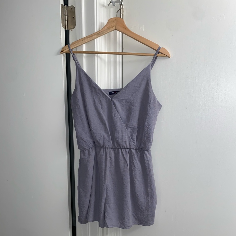One-Clothing Grey Romper